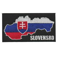 Nášivka Slovensko mapa obdĺžnik